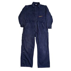 Vintage Sunoco Gas Station Coveralls Mens Size 44 Distressed True Vintage